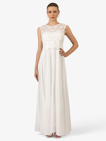 Kraimod Evening Dress in White: front