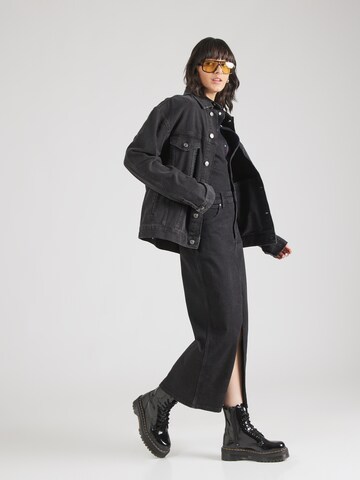 WRANGLER Kleit 'DENIM MATCH UP DRESS', värv must