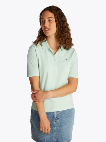 TOMMY HILFIGER Poloshirt '1985' in Grün: Vorderseite
