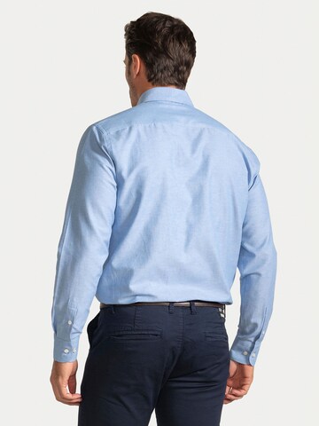 Williot - Ajuste regular Camisa de negocios en azul