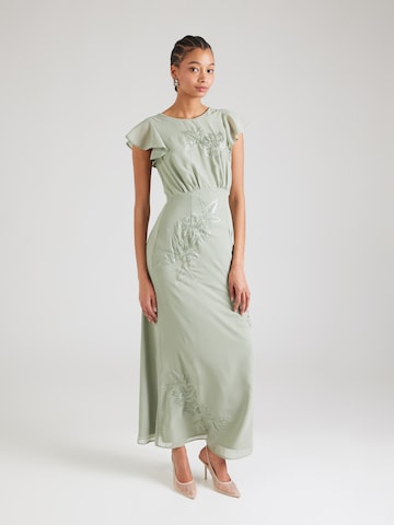Maya Deluxe Abendkleid in Grün: Vorderseite