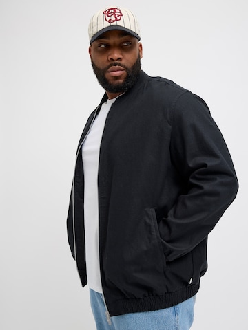 Jack & Jones Plus Between-Season Jacket 'JPRCCleister' in Blue