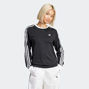 ADIDAS ORIGINALS Shirt in Schwarz: Vorderseite