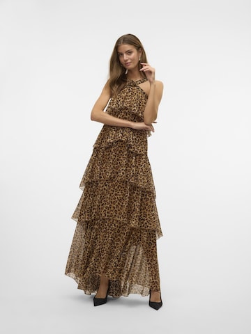 Robe de cocktail 'FELICIA' VERO MODA en marron : devant