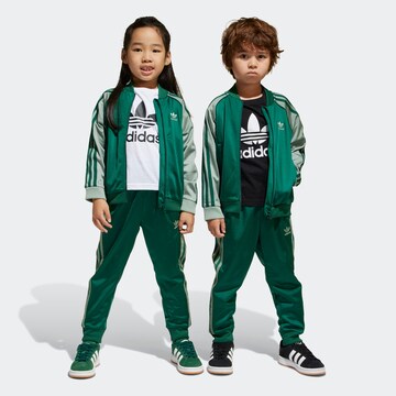 ADIDAS ORIGINALS - Fato de jogging 'Adicolor' em verde: frente