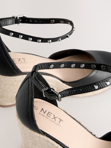 Next Espadrile 'Forever Comfort' | črna barva