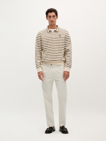 Scalpers Loosefit Chino 'Nos Firenze' in Beige: voorkant