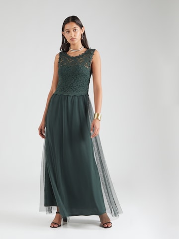 VILA - Vestido de noche 'VILynnea' en verde: frente