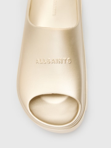 AllSaints Чехли 'ECLIPSE' в злато