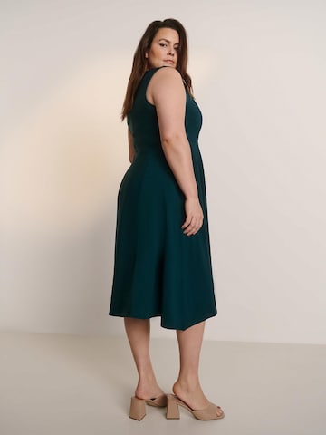 Guido Maria Kretschmer Curvy Kleid 'Camille' in Grün