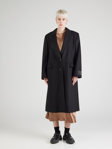 Manteau mi-saison 'Meride' HUGO en noir : devant
