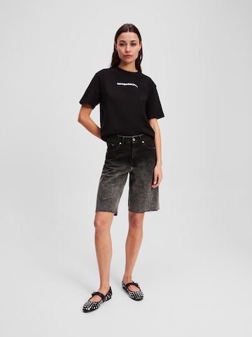 KARL LAGERFELD JEANS Обычный Джинсы в Черный: спереди