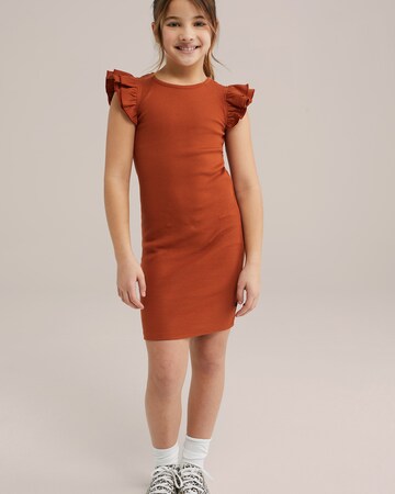Abito di WE Fashion in marrone