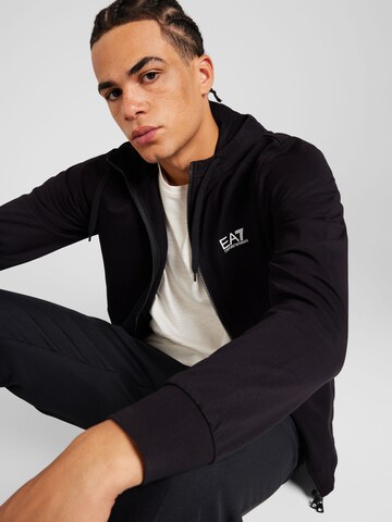 EA7 Emporio Armani Sweat jacket in Black