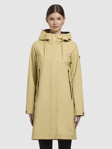 khujo Between-seasons coat 'LIEDE' in Green: front
