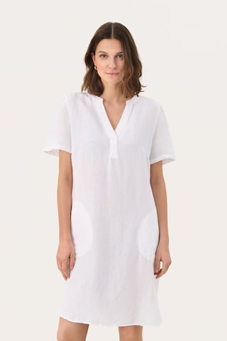 Robe fourreau 'Aminase' Part Two en blanc : devant