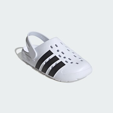 Saboţi 'Adilette 2.0' de la ADIDAS SPORTSWEAR pe alb