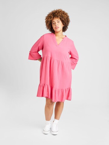 ONLY Carmakoma Kleid 'CARThyra' in Pink