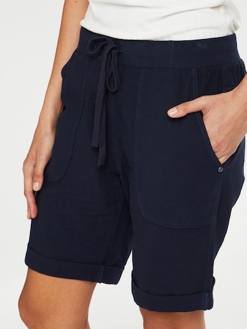 Kaffe Loosefit Shorts 'KAnaya' in Blau