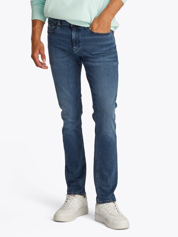 Tommy Jeans Slimfit Jeans 'Scanton' in Blauw: voorkant