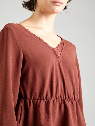 ABOUT YOU Blouse 'Ivana Blouse' in Brown