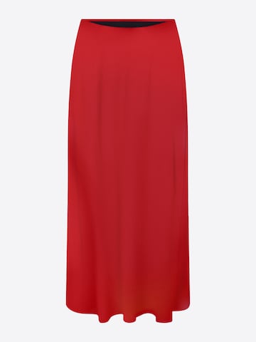 Jupe 'Fancy Long' Jascha Stockholm en rouge : devant