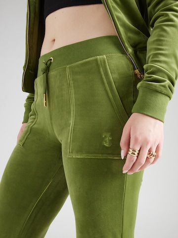 Juicy Couture Расклешенный Штаны 'Layla' в Зеленый
