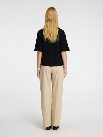 SELECTED FEMME Knit cardigan 'SLFLulu' in Black