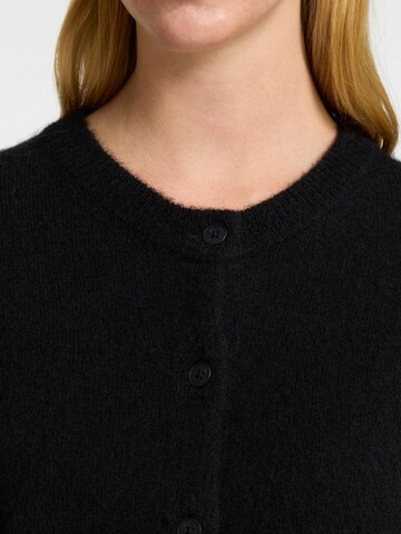 SELECTED FEMME Knit cardigan 'SLFLulu' in Black