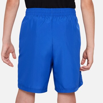 NIKE Normální Sportovní kalhoty – modrá