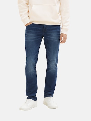 TOM TAILOR DENIMregular Traperice 'Aedan' - plava boja: prednji dio