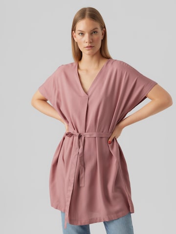 VERO MODA Tunika 'BEAUTY' - rózsaszín: elől