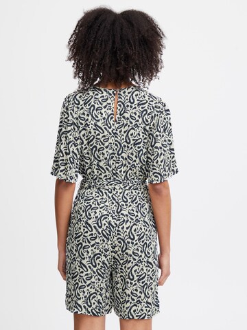 ICHI Jumpsuit ' Marrakech ' in Zwart