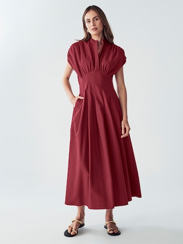 Willa Jurk 'Otis' in Rood: voorkant