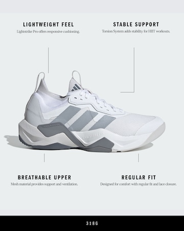 Chaussure de sport 'Rapidmove ADV 2' ADIDAS PERFORMANCE en gris