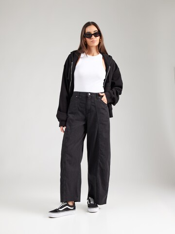 melns WRANGLER Baggy Džinsi