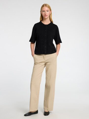 SELECTED FEMME Knit cardigan 'SLFLulu' in Black