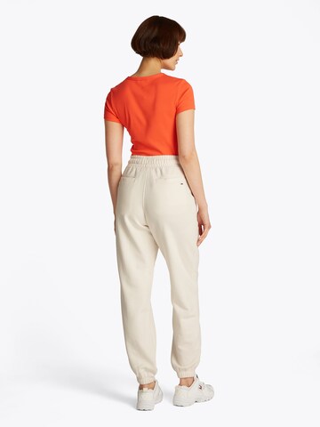 Tommy Jeans Tapered Nadrág - fehér
