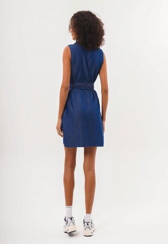 FRESHLIONS Jurk 'Feelija' in Blauw