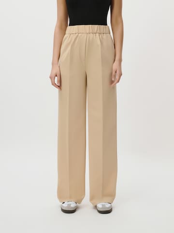 LeGer by Lena Gercke - regular Pantalón de pinzas 'Allie Tall' en beige: frente