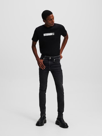 KARL LAGERFELD JEANSSkinny Traperice - crna boja