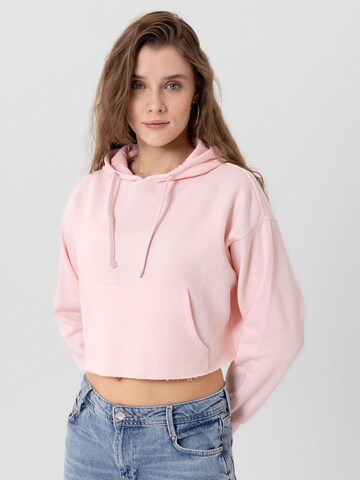Jacey Quinn Sweatshirt 'Heide' in Pink: front