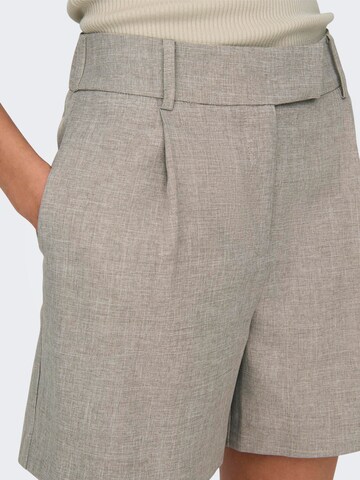 Wide Leg Pantalon à pince 'ONLLinda' ONLY en gris