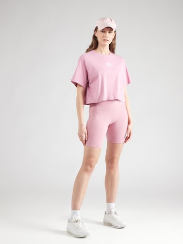 NIKESkinny Sportske hlače 'ONE' - roza boja