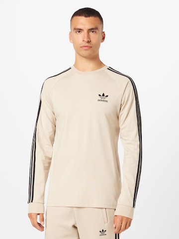 Tricou 'Adicolor Classic' de la ADIDAS ORIGINALS pe alb: față