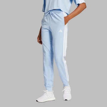 ADIDAS SPORTSWEAR Tapered Sporthose 'Essentials' in Blau: Vorderseite