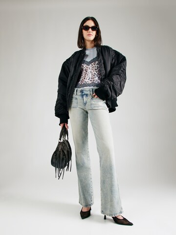 DIESEL Flared Jeans 'HUSH' in Blauw