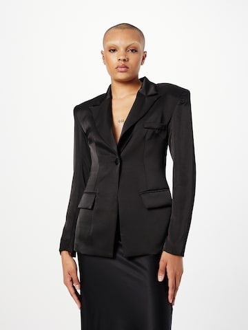 Misspap Blazer in Black: front