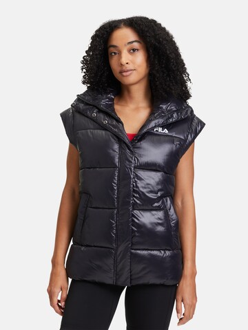 FILA Bodywarmer 'LUZK' in Zwart: voorkant