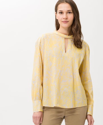 BRAX - Blusa 'VIV' en amarillo: frente